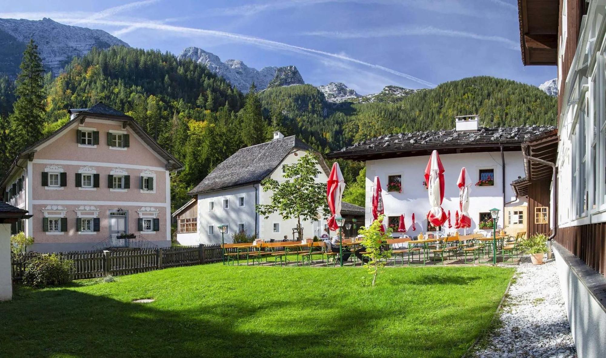 Gasthof Maria Kirchental Sankt Martin bei Lofer Kültér fotó