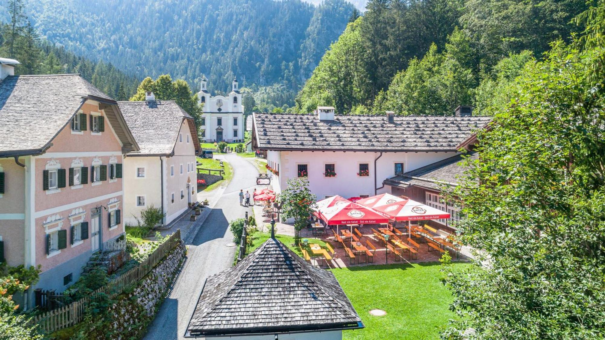 Gasthof Maria Kirchental Sankt Martin bei Lofer Kültér fotó
